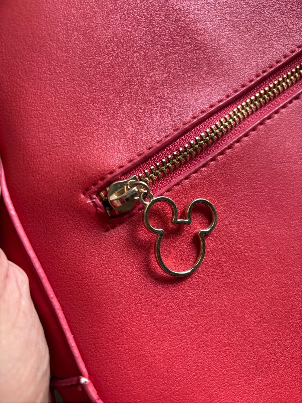 Primark Red Mickey Mouse Mini Backpack - Picture 4 of 5